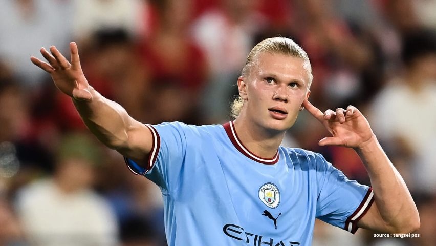 Foto: Erling Haaland Cetak 300 Gol, Kalahkan Rekor Messi dan Mbappe | Pifa Net
