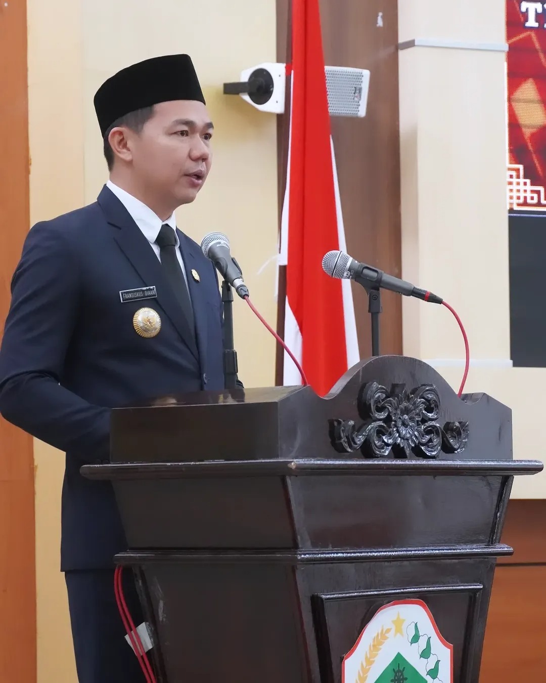 Foto: Bupati Fransiskus Diaan Jabarkan Visi Misi Pembangunan Kapuas Hulu saat Sampaikan RPJMD 2025–2029 | Pifa Net