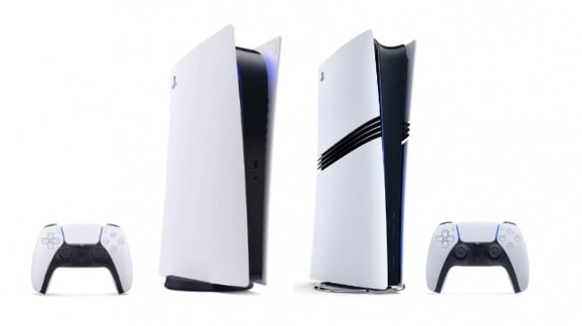PS5 dan PS5 Pro. [PlayStation]