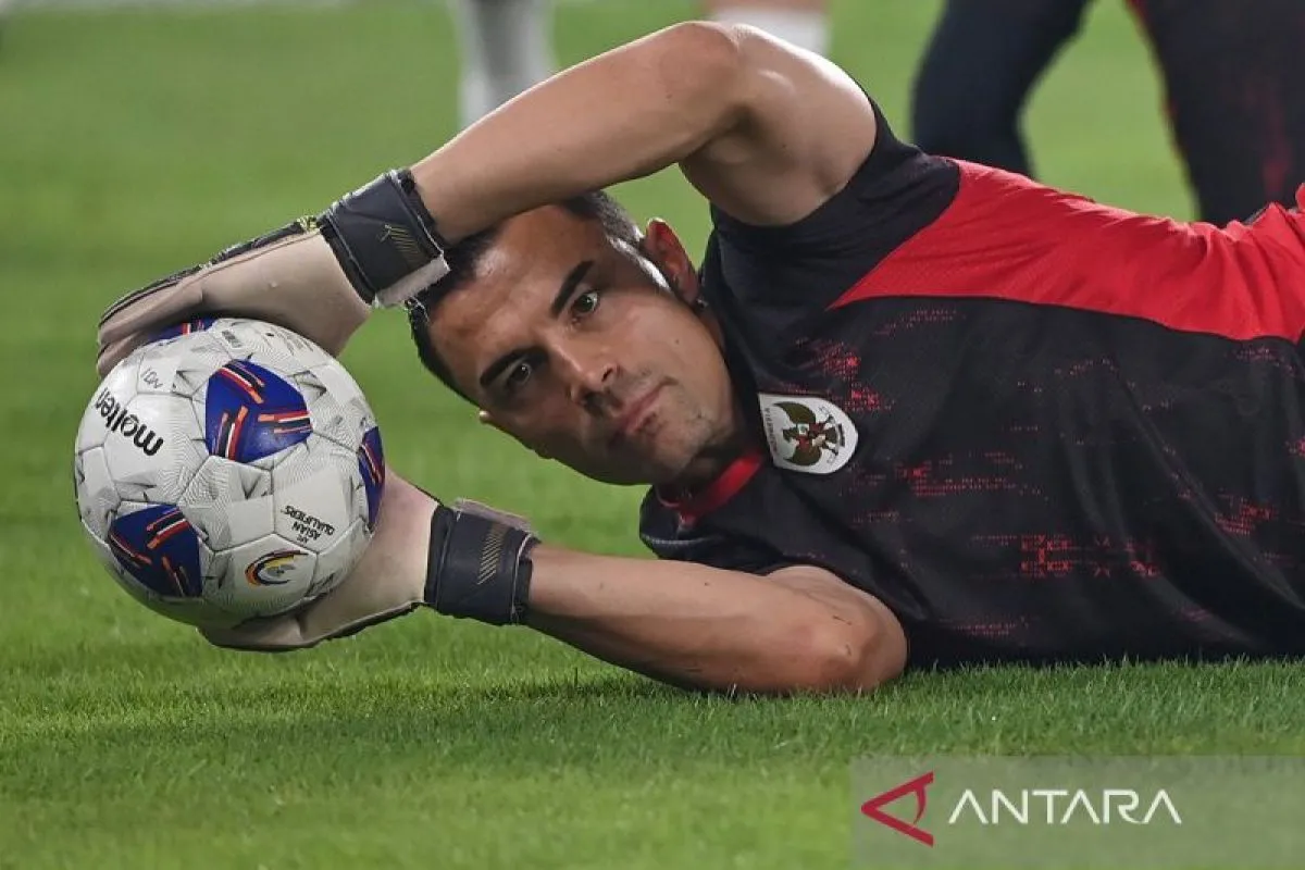 Emil Audero. ANTARA FOTO/Bayu Pratama