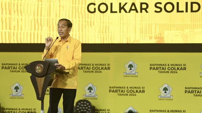 Foto: Jokowi Tanggapi Isu Jadi Anggota Golkar: Komunikasi Ada, Tapi Belum | Pifa Net