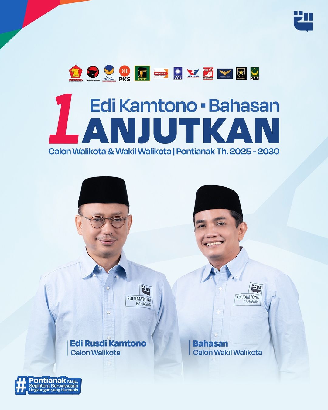 Foto: Survei LSI: Edi-Bahasan Dominasi Dukungan di Pilkada Pontianak 2024 | Pifa Net