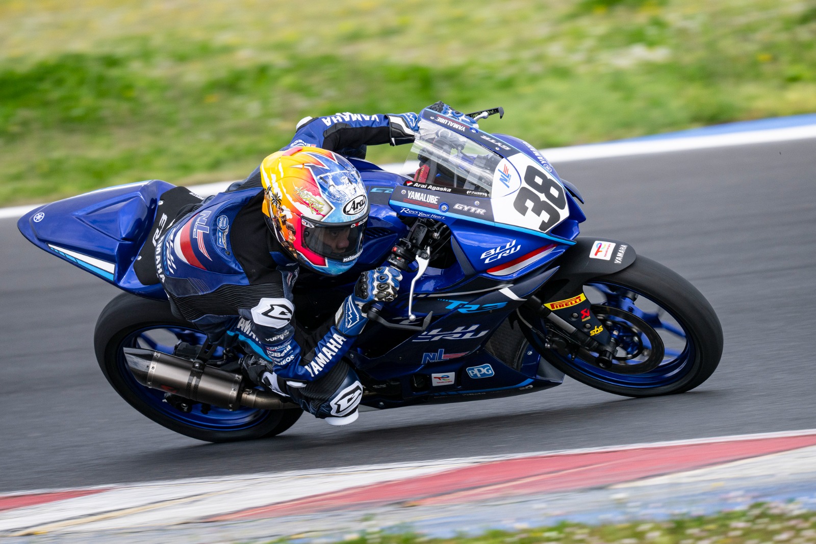 Foto: Test Pra Musim FIM R3 BLU CRU World Cup, Arai Agaska Masuk 4 Besar Lap Time Terbaik | Pifa Net