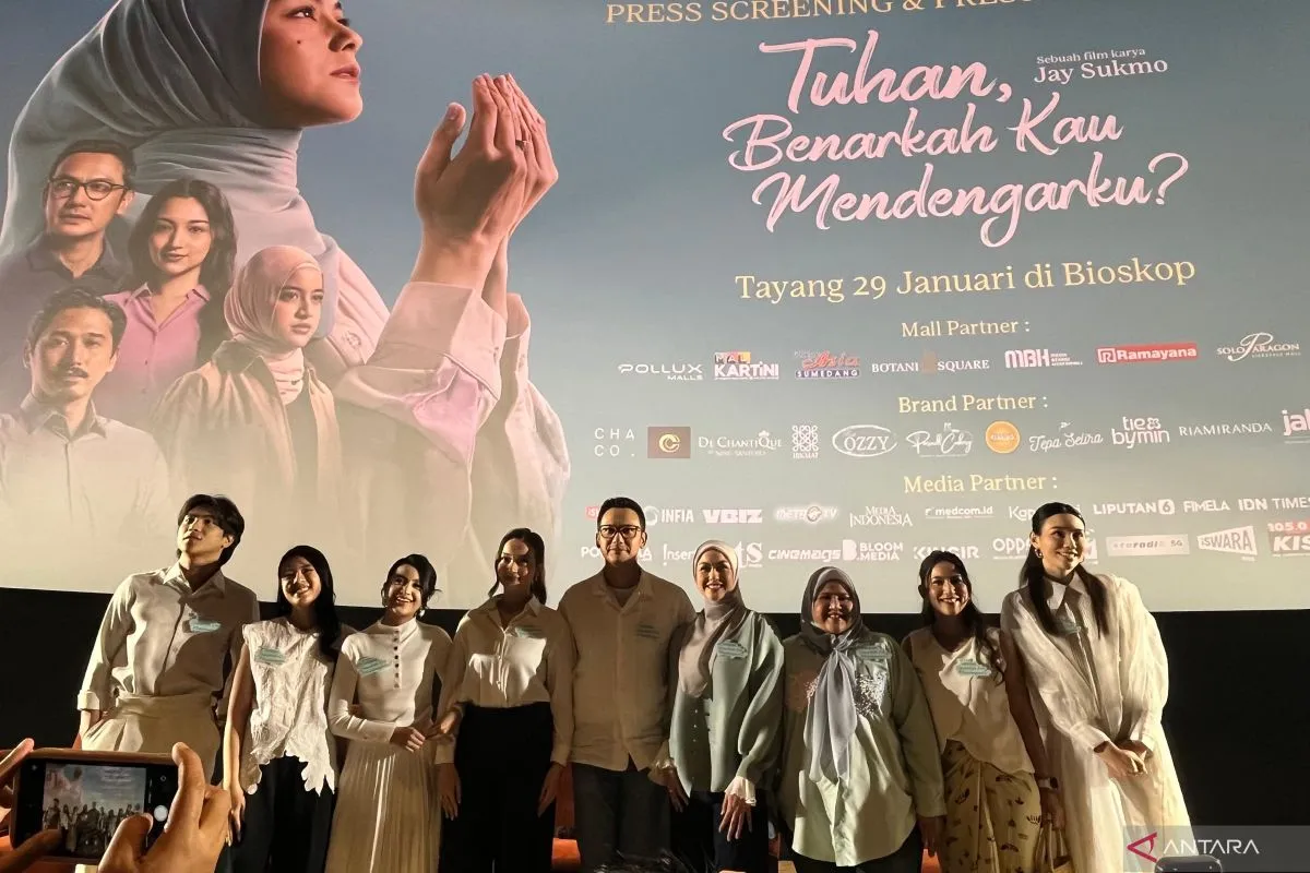 Foto:   Film Drama Religi “Tuhan, Benarkah Kau Mendengarku?” Tayang di Bioskop Mulai 29 Januari 2026 | Pifa Net