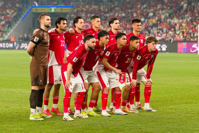 Timnas Indonesia. (SOPA Images/LightRocket)