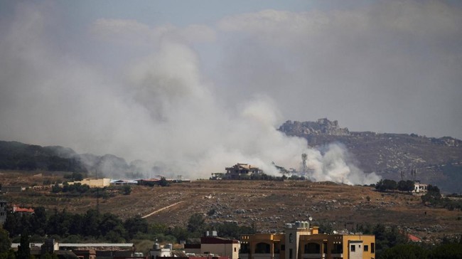 Foto: Israel Kembali Bombardir Lebanon Meski Gencatan Senjata Sudah Berlaku | Pifa Net