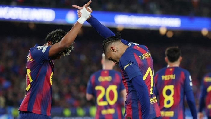 Foto: Barcelona Hancurkan Newcastle 7-2, Lolos ke Perempatfinal Liga Champions | Pifa Net