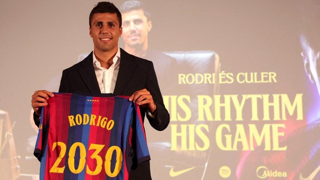 Foto: Profil Rodri, Gelandang Terbaik yang Kini Berlabuh di Barcelona | Pifa Net