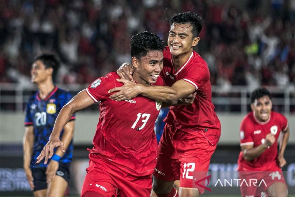 Foto: Muhammad Ferrari Sambut Antusias Uji Coba Timnas U-22 Indonesia vs Mali Jelang SEA Games 2025 | Pifa Net