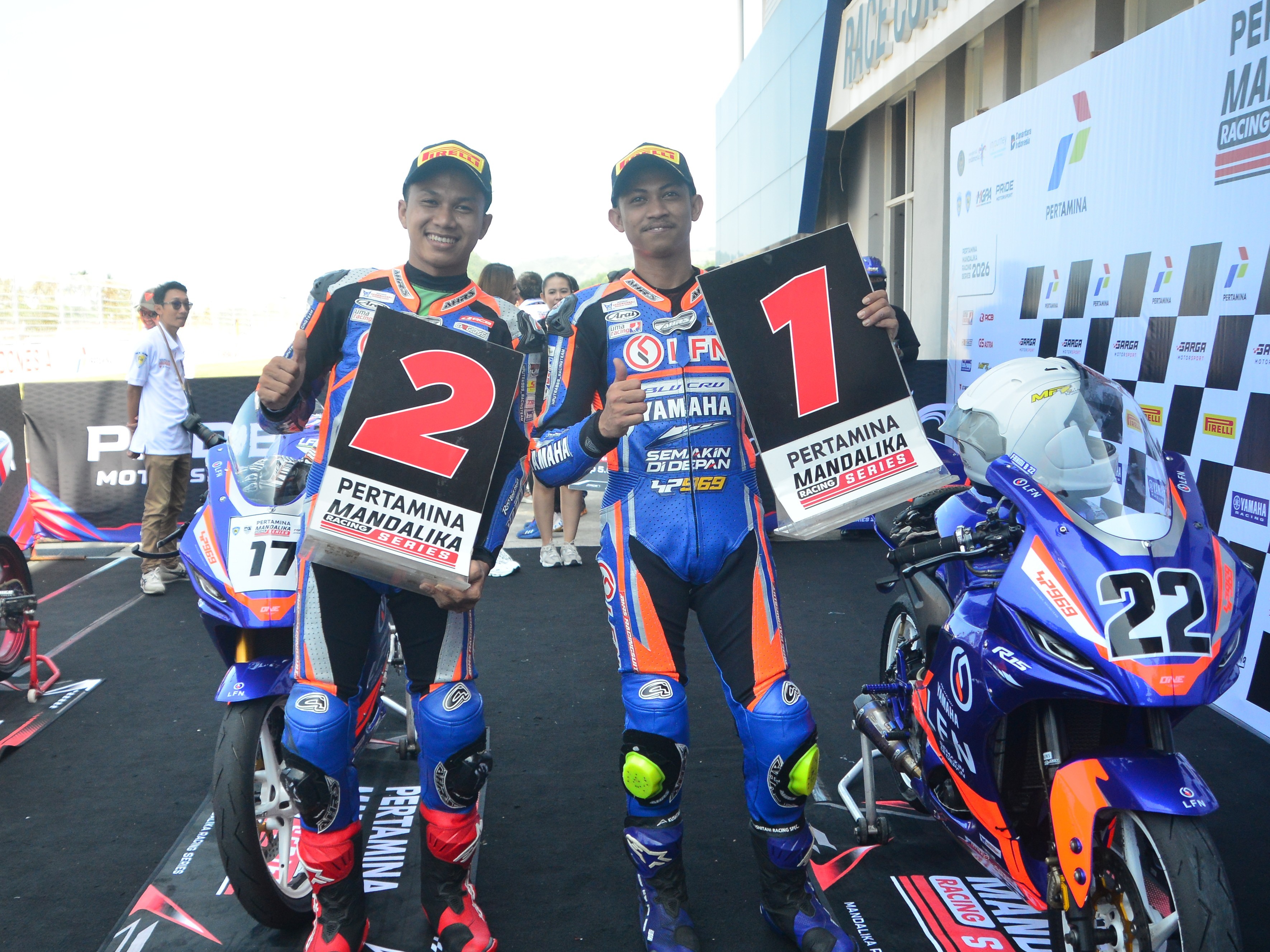   Menangi Race dan Pimpin Klasemen, Modal Positif Yamaha Awali Kejurnas Mandalika Racing Series 2026
