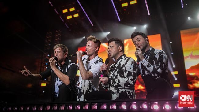 Foto: Konser 25 Tahun Westlife di GBK Resmi Sold Out | Pifa Net