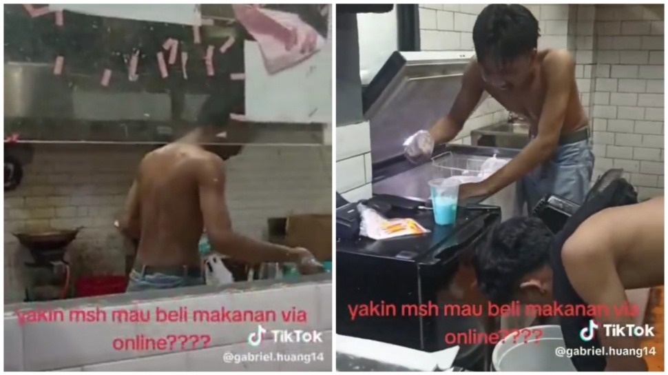 Gerai ayam Jatinangor House tutup gegara pegawainya tak menggunakan baju. (Suara.com)