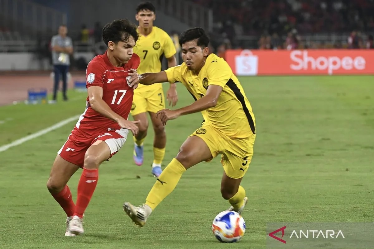 Timnas - ANTARA/Muhammad Adimaja