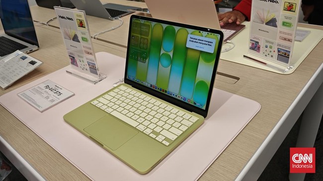Foto: Apple Resmi Rilis MacBook Neo di Indonesia, Laptop Termurahnya Dibanderol Mulai Rp10,7 Juta | Pifa Net