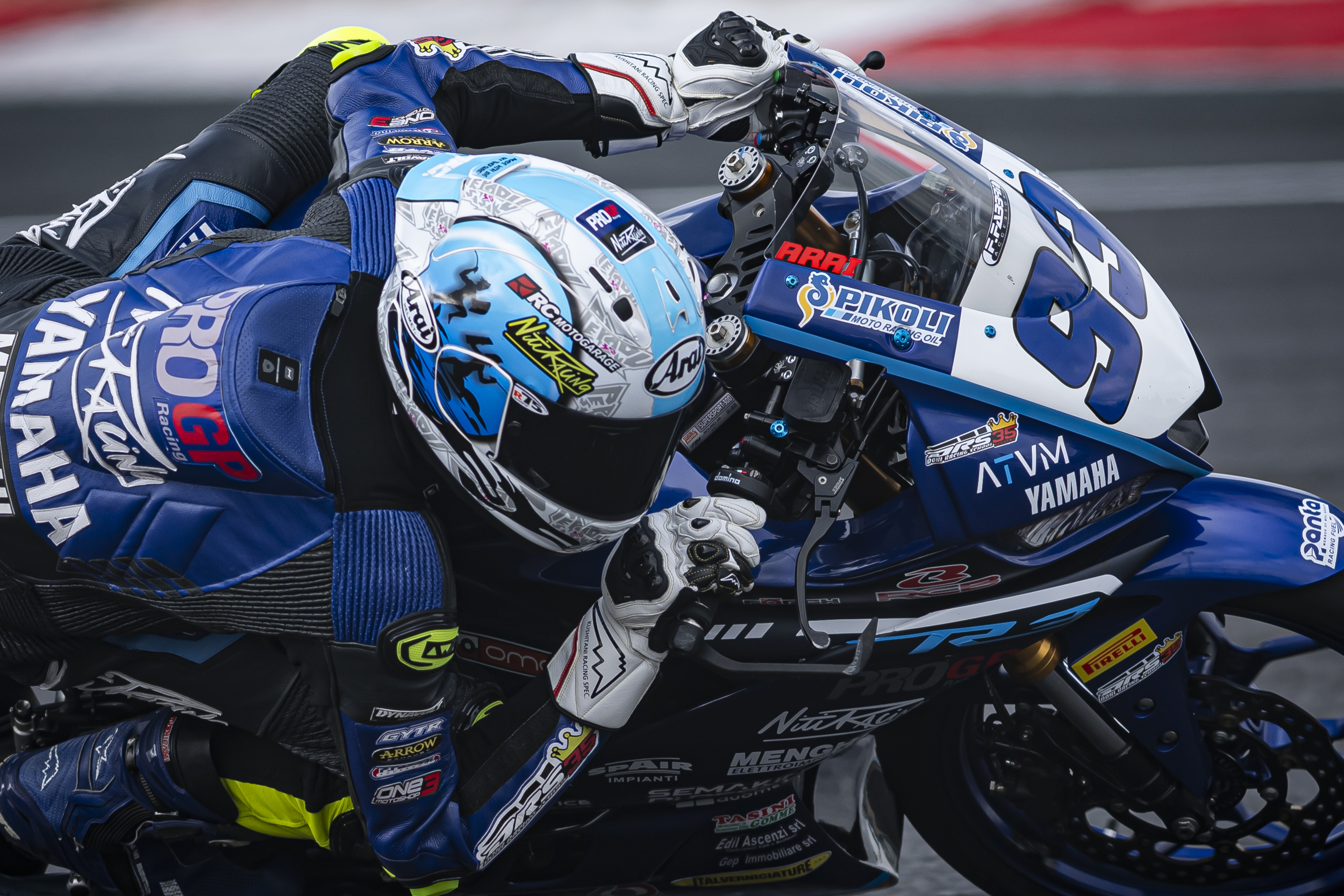 Arai Agaska Beri Perlawanan Sengit di Debut World Supersport 300