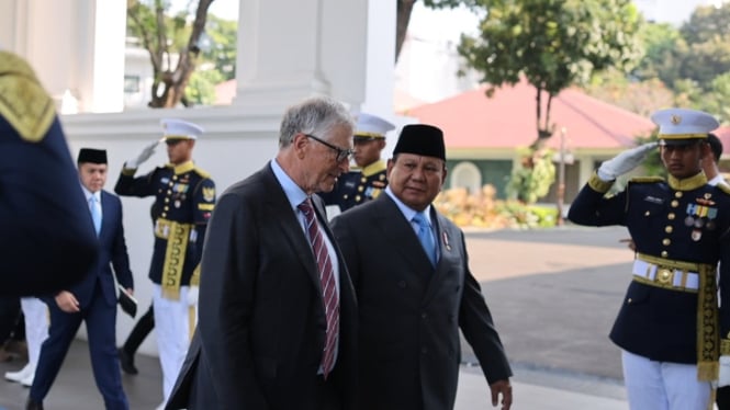 Foto: Presiden Prabowo Sambut Kunjungan Bill Gates, Fokus Bahas Program Makan Bergizi Gratis | Pifa Net