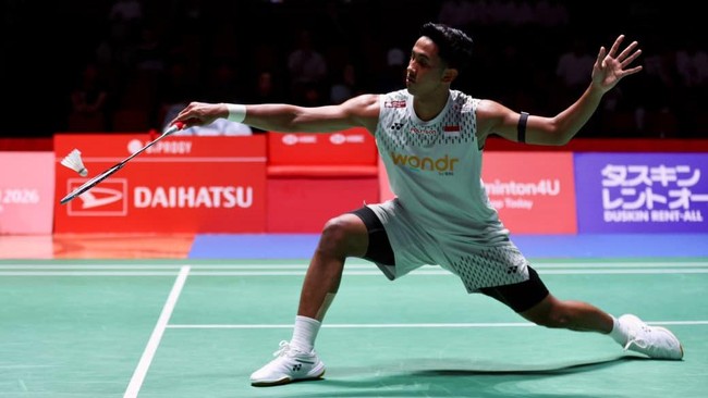 Foto: Kalah dari Chou Tien Chen, Alwi Farhan: Saya Akan Belajar Atasi Tekanan Besar | Pifa Net