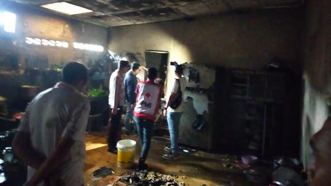 Foto: Ledakan Tabung Gas 12 Kg saat Persiapan Sedekah Ruwah Tewaskan Majikan dan ART, 7 Orang Luka Bakar | Pifa Net