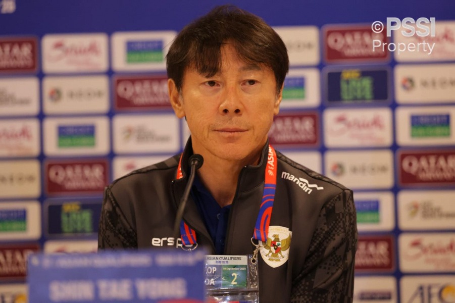 Foto: Shin Tae-yong Ungkap Skuad Garuda Siap Berjuang Maksimal vs Bahrain | Pifa Net