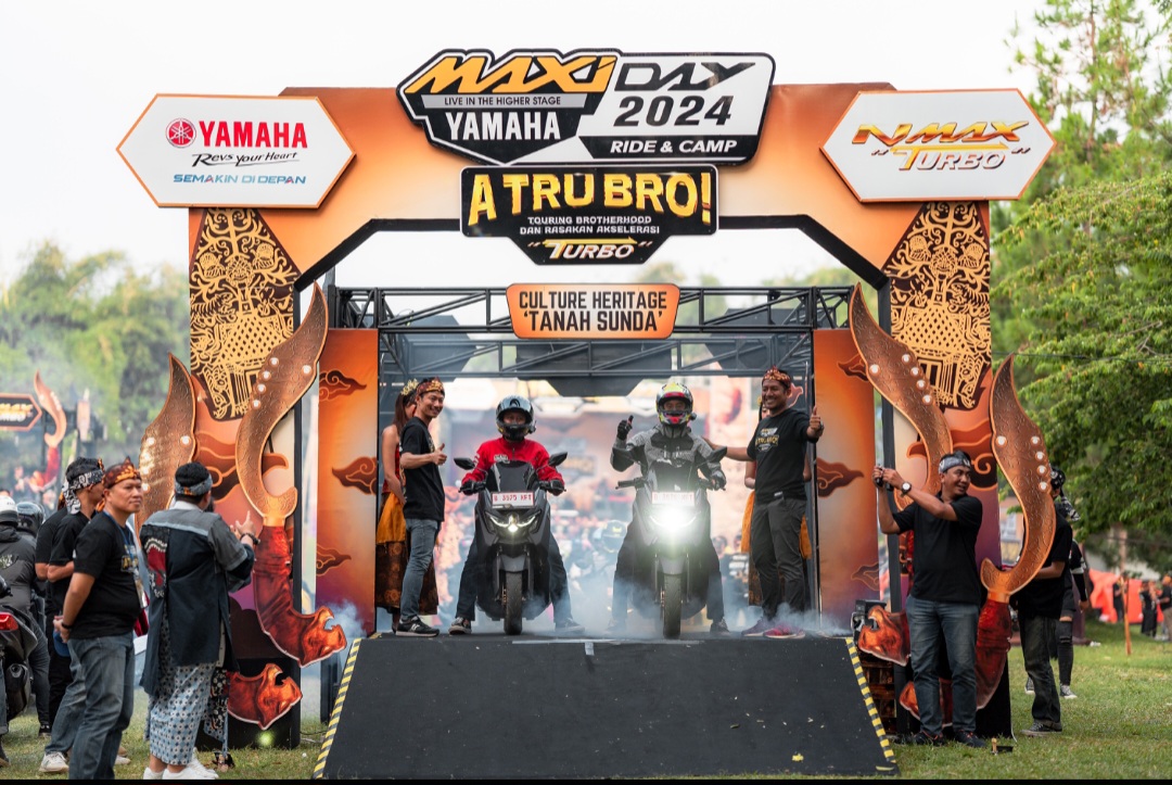 Foto: Serentak Digelar di 3 Kota, Ribuan Bikers Antusias Ramaikan MAXi Yamaha Day di Bandung, Banyuwangi, dan Medan | Pifa Net