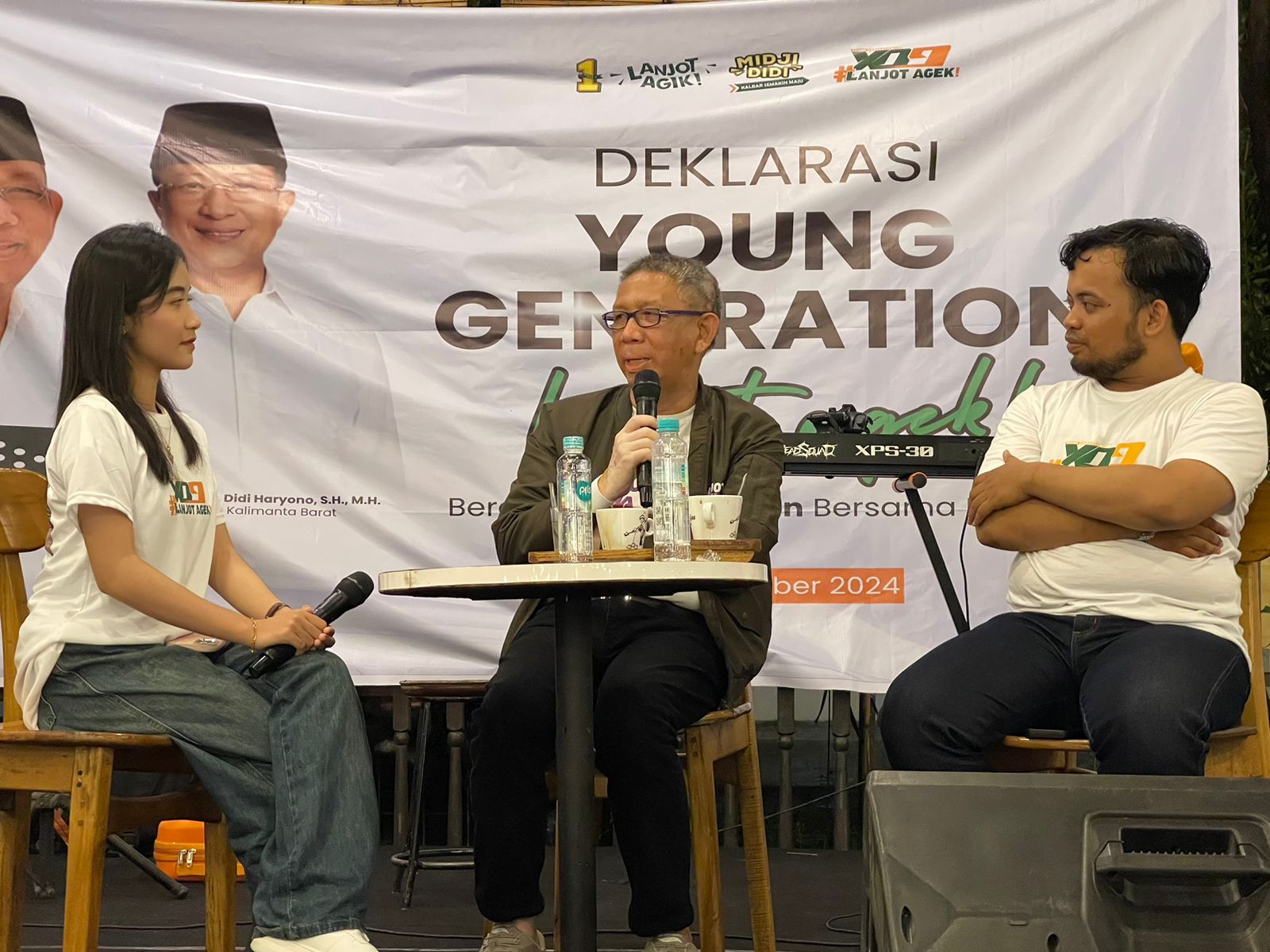 Foto: Sutarmidji Hadiri Deklarasi Young Generation LANJOT AGEK! | Pifa Net