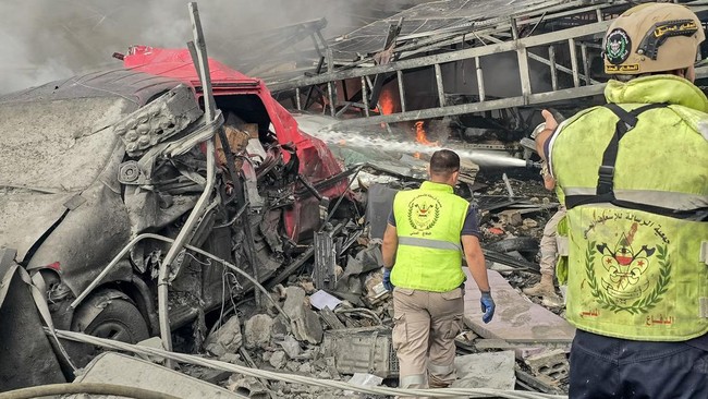 Foto: Serangan Udara Israel Hantam Area Rumah Sakit di Tyre, Lebanon: 1 Tewas dan 17 Terluka | Pifa Net