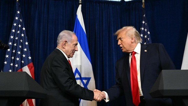 Foto: Netanyahu Klaim Sepakat dengan Trump, Tegaskan Iran Tak Boleh Miliki Senjata Nuklir | Pifa Net