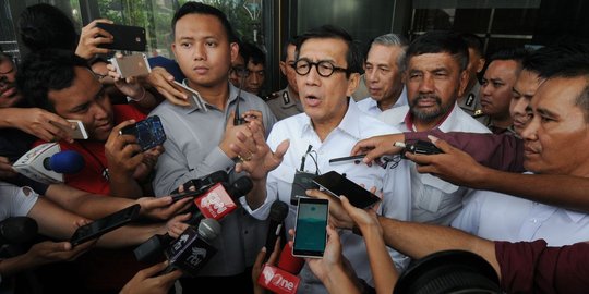 Foto: Yasonna Laoly Diperiksa KPK Terkait Kasus Harun Masiku | Pifa Net