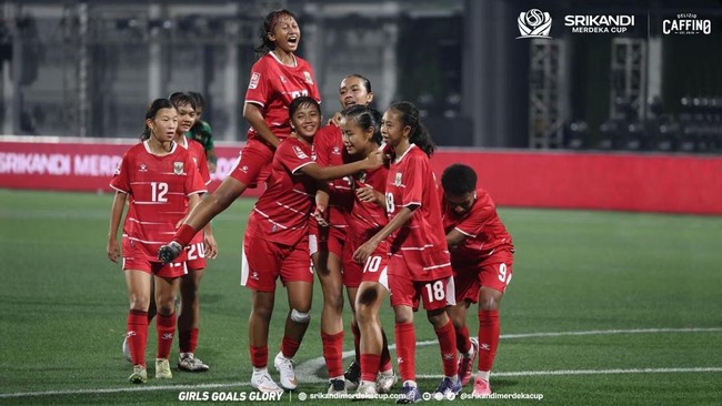 Foto: Bantai Yordania 3-0, Garuda Pertiwi Lolos ke Final Srikandi Merdeka Cup 2026 | Pifa Net