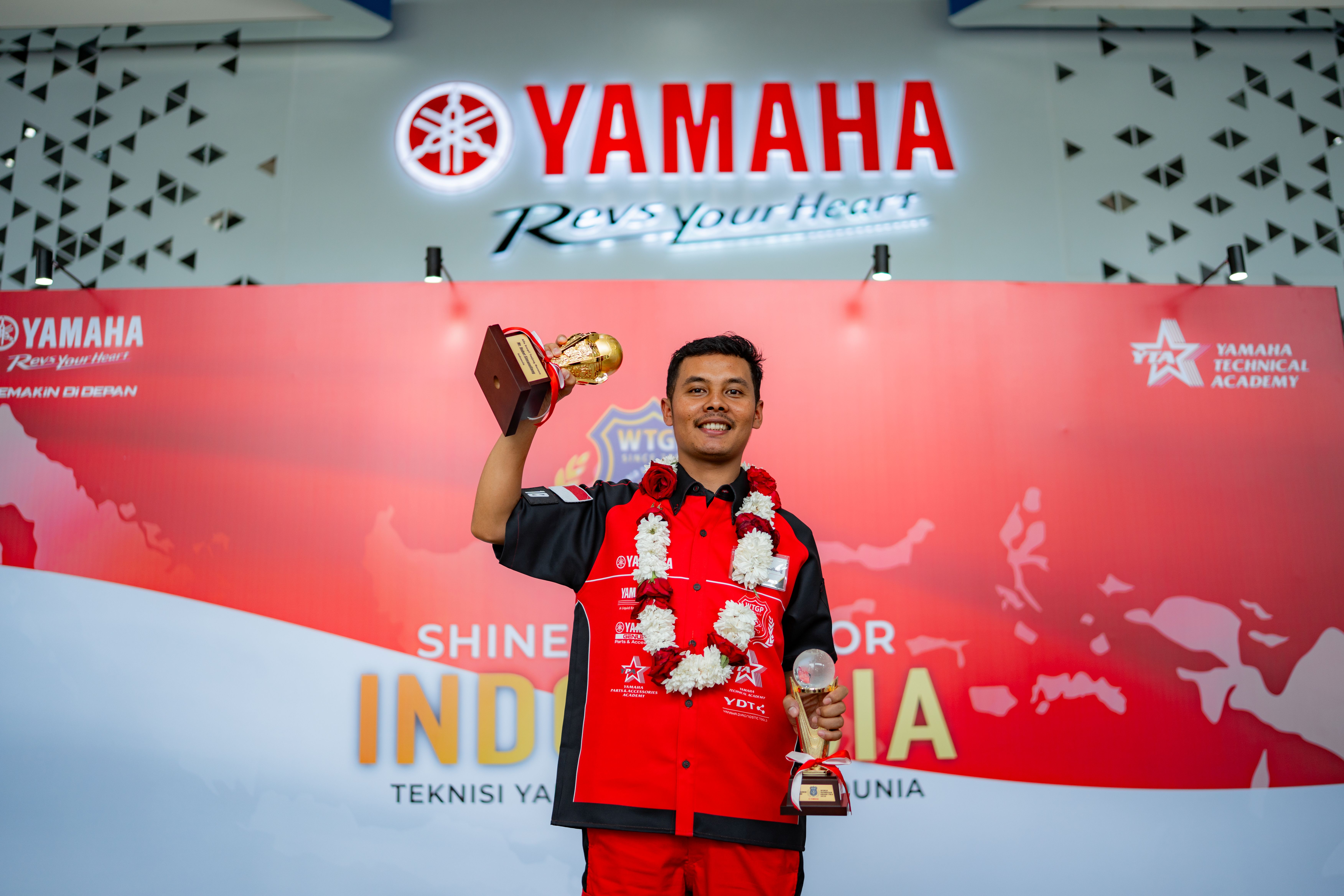 Foto: Apresiasi Kemenangan Teknisi di World Technician Grand Prix 2025, Yamaha Gelar Seremoni Spesial | Pifa Net