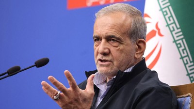 Foto: Presiden Iran Masoud Pezeshkian Cedera Ringan dalam Serangan Rudal Israel ke Teheran | Pifa Net