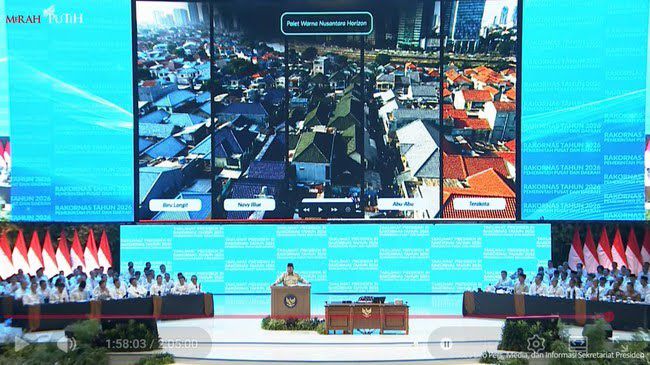 Foto: Prabowo Gaungkan “Gentengisasi” Nasional, Dorong Semua Atap Rumah Pakai Genteng | Pifa Net