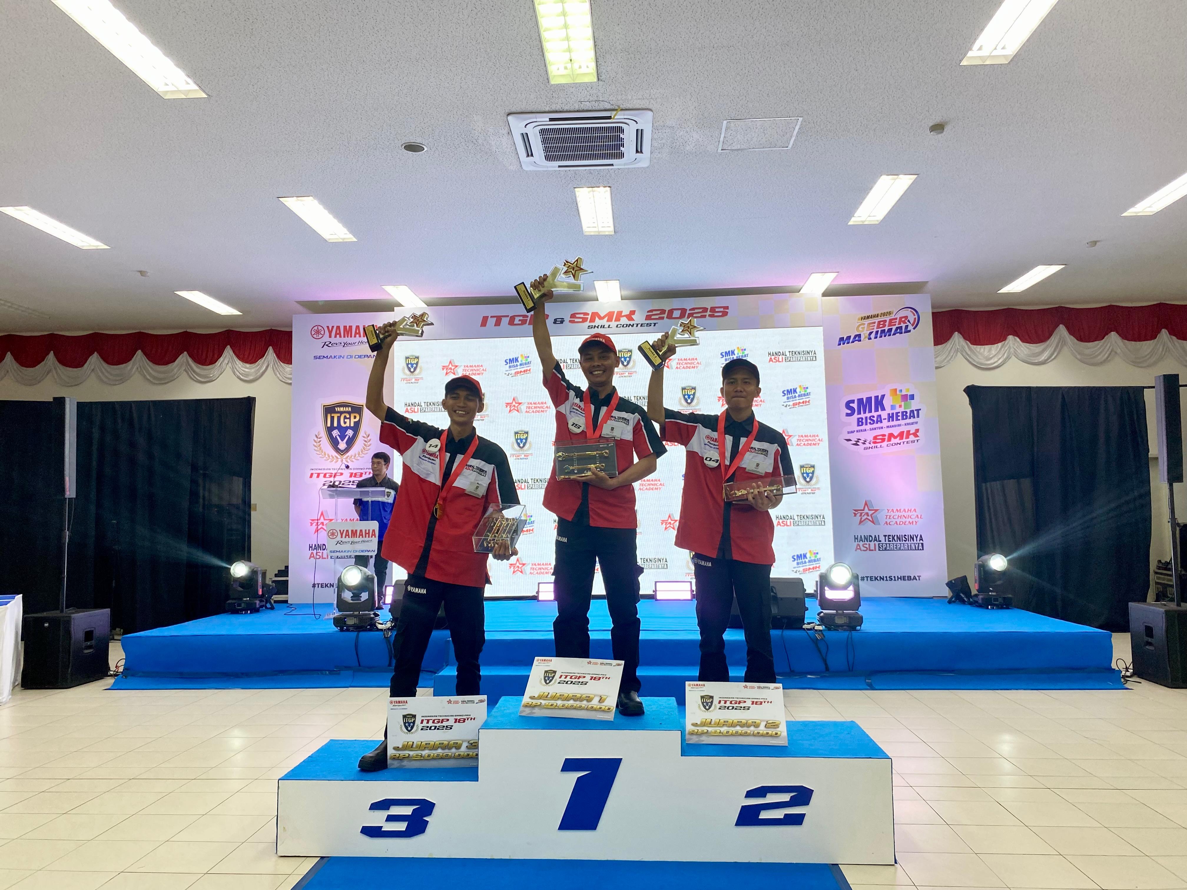 Foto: Anak Medan Juarai Yamaha Indonesia Technician Grand Prix 2025, Siap Berkompetisi di Tingkat Dunia | Pifa Net