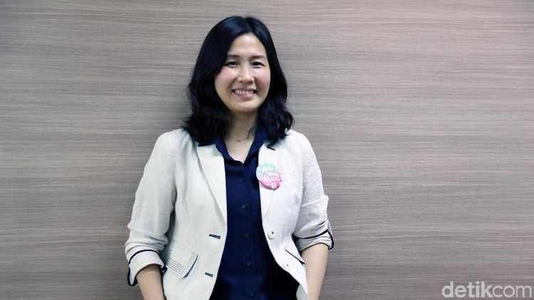 Veronica Tan, mantan istri Gubernur DKI Jakarta Basuki Tjahja Purnama alias Ahok, yang dipanggil Prabowo Subianto ke Kertanegara untuk interview calon menteri. (detikcom)