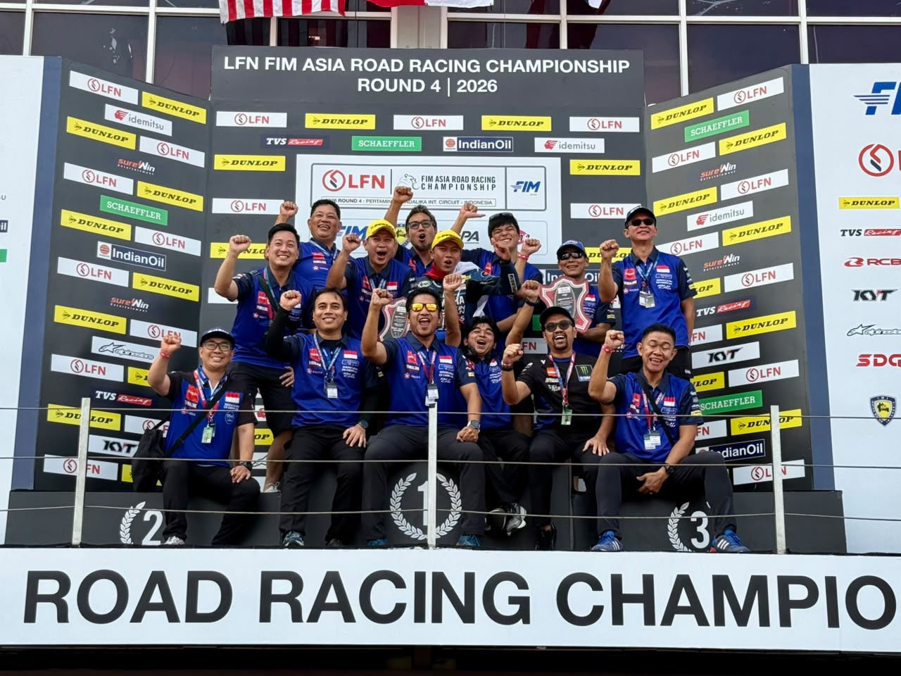 Wahyu Nugroho Pecah Telur di ARRC Mandalika, Bawa Yamaha Racing Indonesia ke Podium Tertinggi
