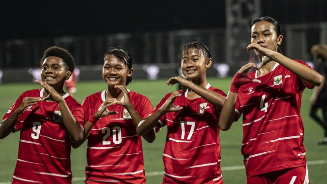 Foto: Timo Girang Garuda Pertiwi ke Final Srikandi Merdeka Cup: Puji Tuhan, Doa Saya Terkabul | Pifa Net