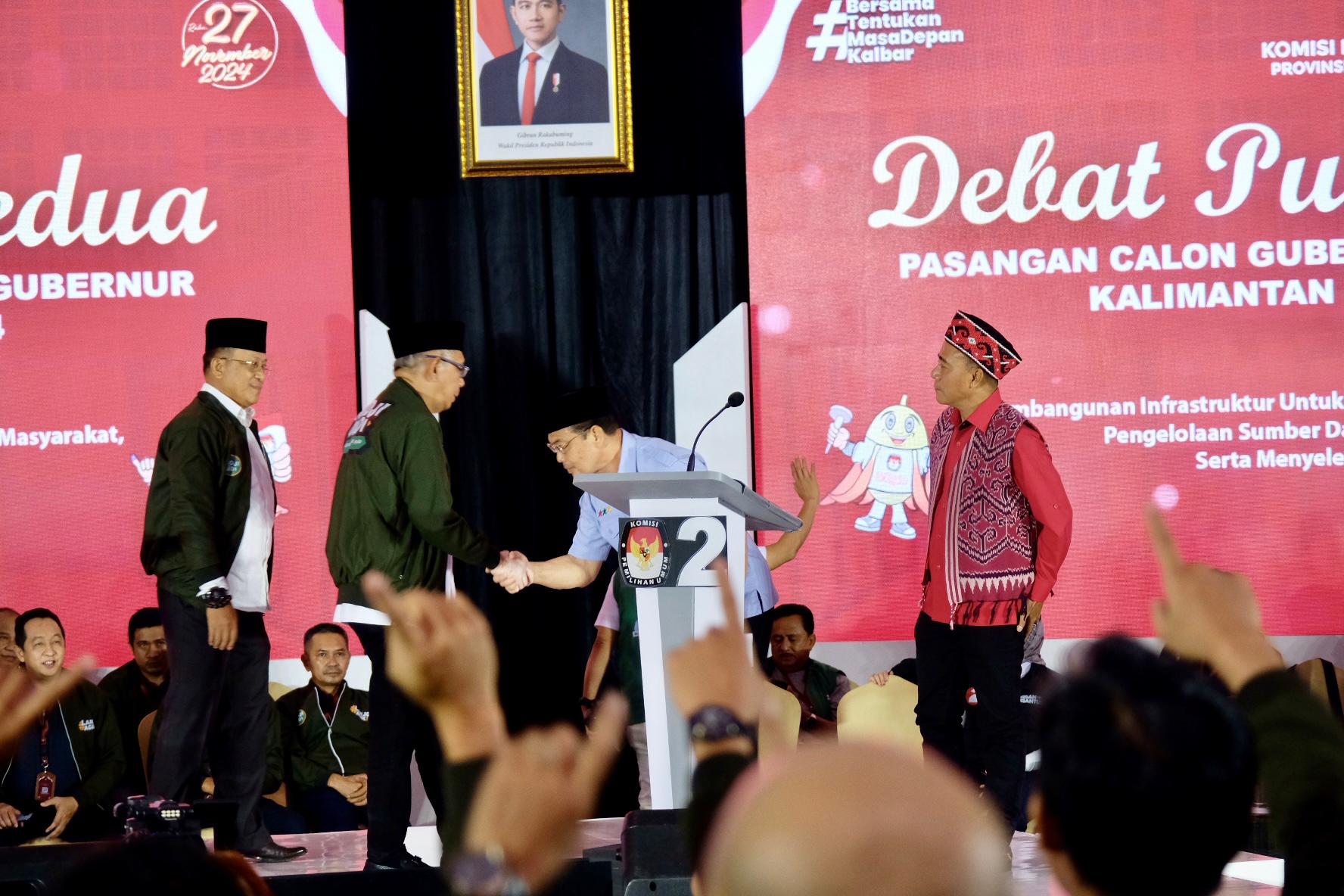 Foto: Sutarmidji Luruskan Isu Penghapusan UPT Taman Budaya di Debat Pilkada | Pifa Net