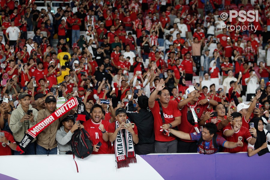 Foto: PSSI Evaluasi Penonton Tanpa Tiket Masuk GBK di Laga Indonesia vs Australia | Pifa Net