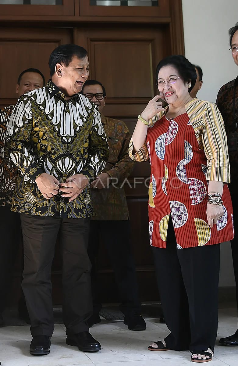 Foto: Prabowo: Saya Nggak Suka Ada yang Jelek-Jelekin Bu Mega | Pifa Net