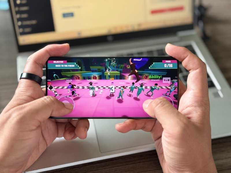 Cara main game Green Light Red Light Squid Game di Google. (uzone.id)
