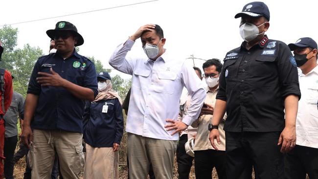 Foto: Wamen LH Minta Swasta Bangun Sekat Kanal untuk Atasi Karhutla Gambut di Kalbar | Pifa Net