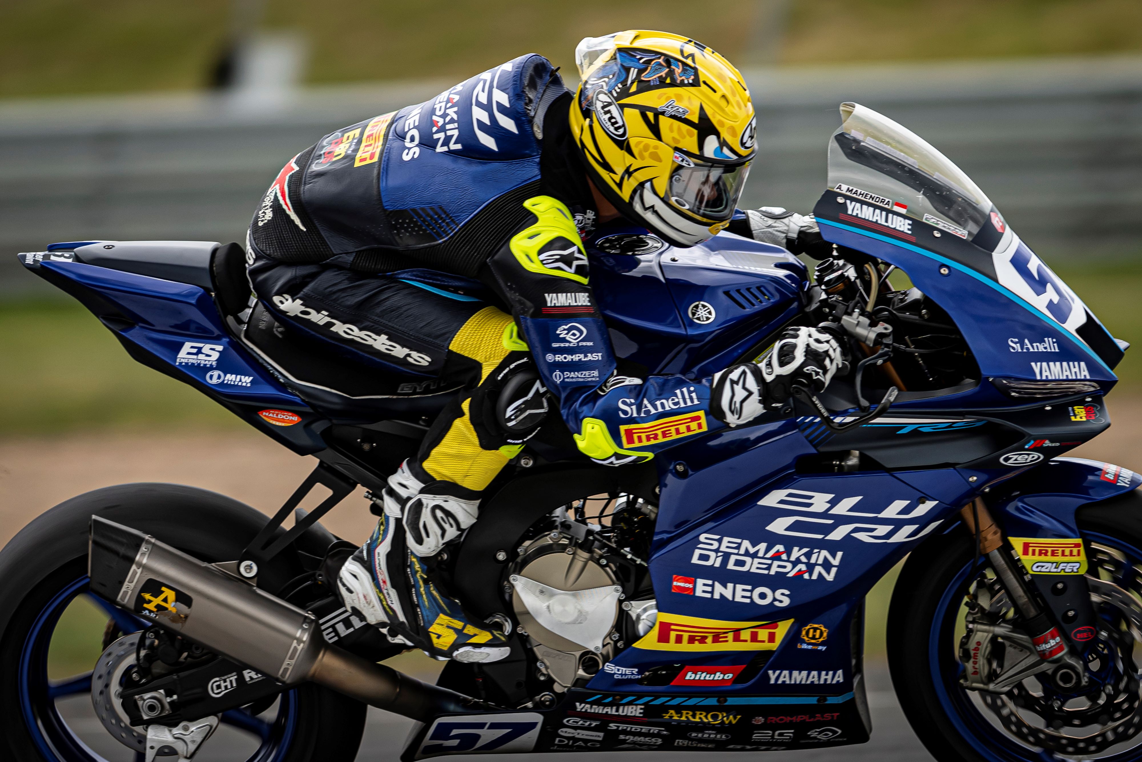 Foto: Pencapaian Cemerlang di Misano, Aldi Satya Mahendra Bidik Hasil Lebih Baik di World Supersport 2025 | Pifa Net