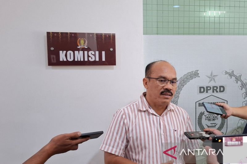 Ketua Komisi I DPRD Kota Banjarmasin Aliansyah. (ANTARA/Sukarli)