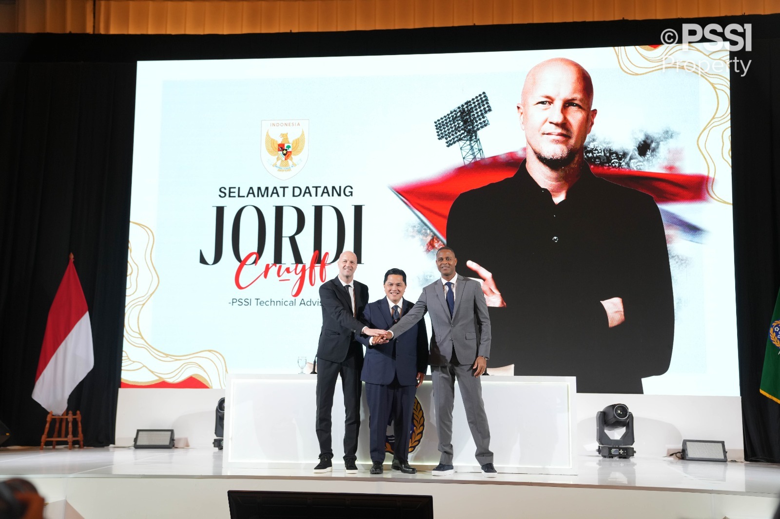 Foto: Jordi Cruyff Resmi Diperkenalkan sebagai Penasihat Teknik PSSI | Pifa Net