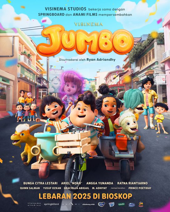 Foto: Pecahkan Rekor, Film Animasi Jumbo Tembus Satu Juta Penonton dalam Seminggu | Pifa Net