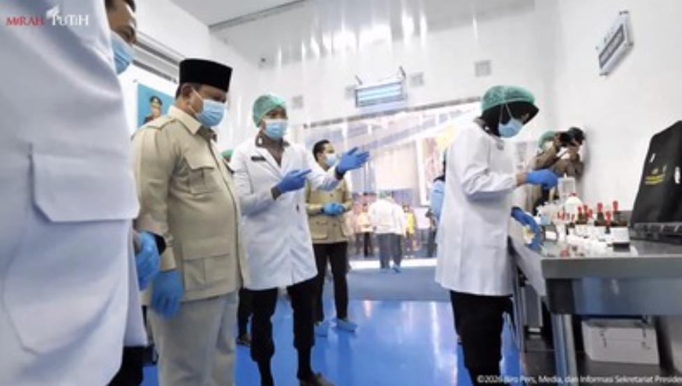 Foto: Prabowo Respons Kasus Keracunan MBG: Keberhasilan Capai 99,994 Persen | Pifa Net