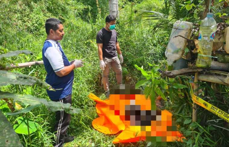 Foto: 50 Hari Menghilang, Lie Bun Kong Ditemukan Tak Bernyawa di Hutan Belakang Rumah | Pifa Net